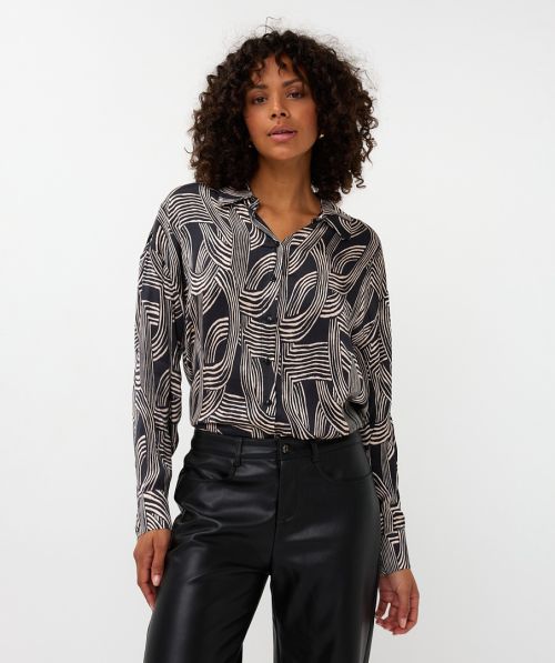 EsQualo Blouse Big Circles