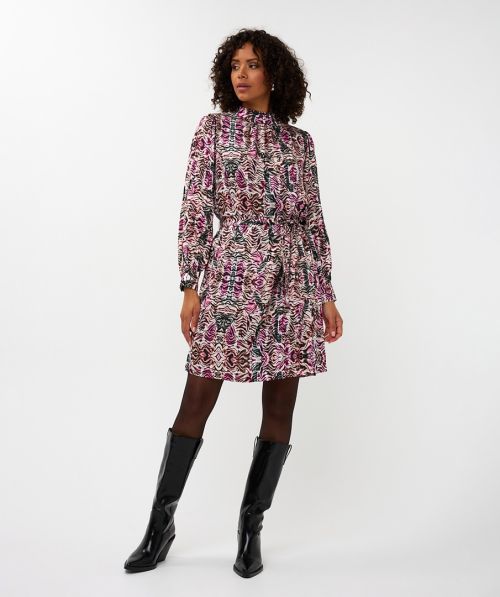EsQualo Dress Zebra print