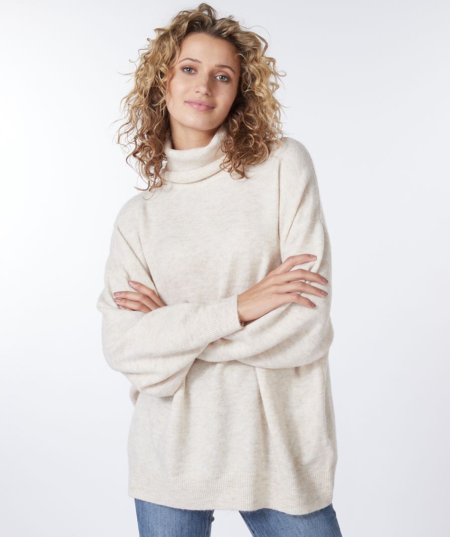 Sweater met col online