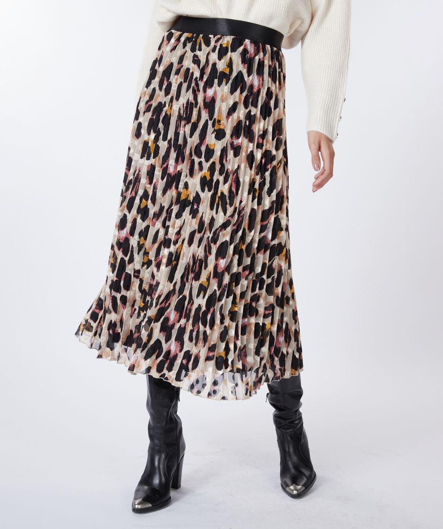 Skirt plisse run wild