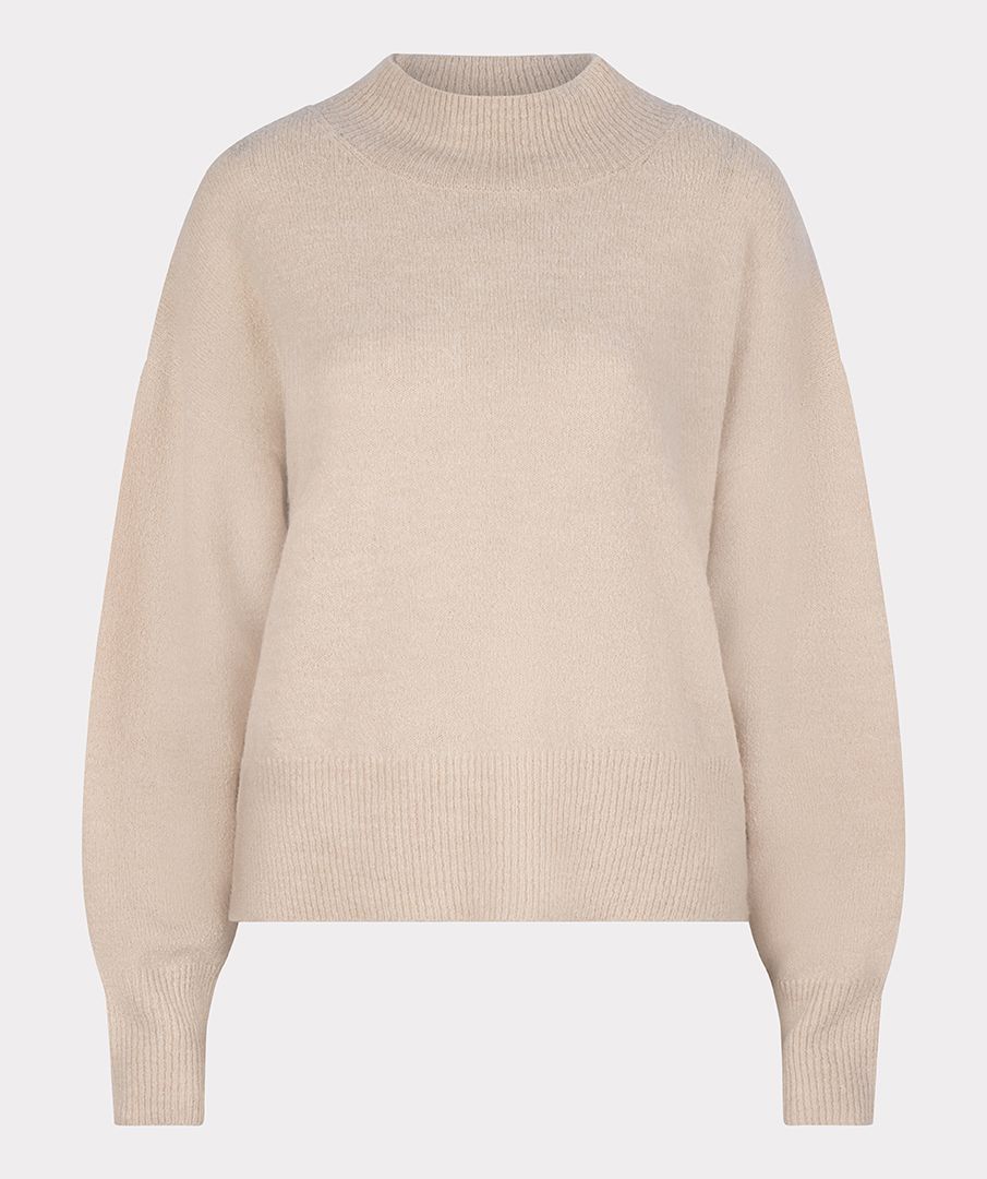 Sweater boxy turtle neck