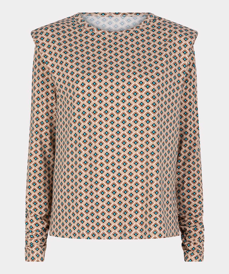 Top fancy shldr Graphic Roots