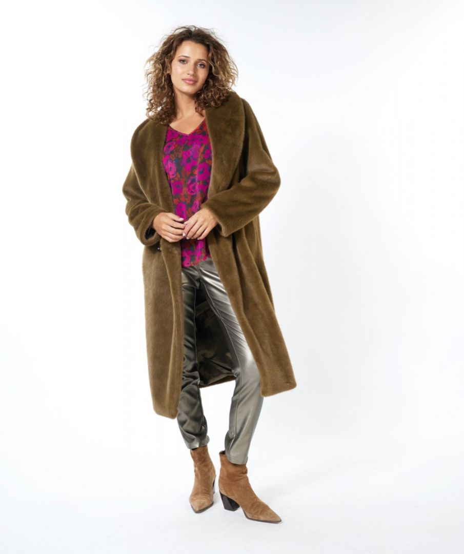 Vero moda holly long shop teddy jacket