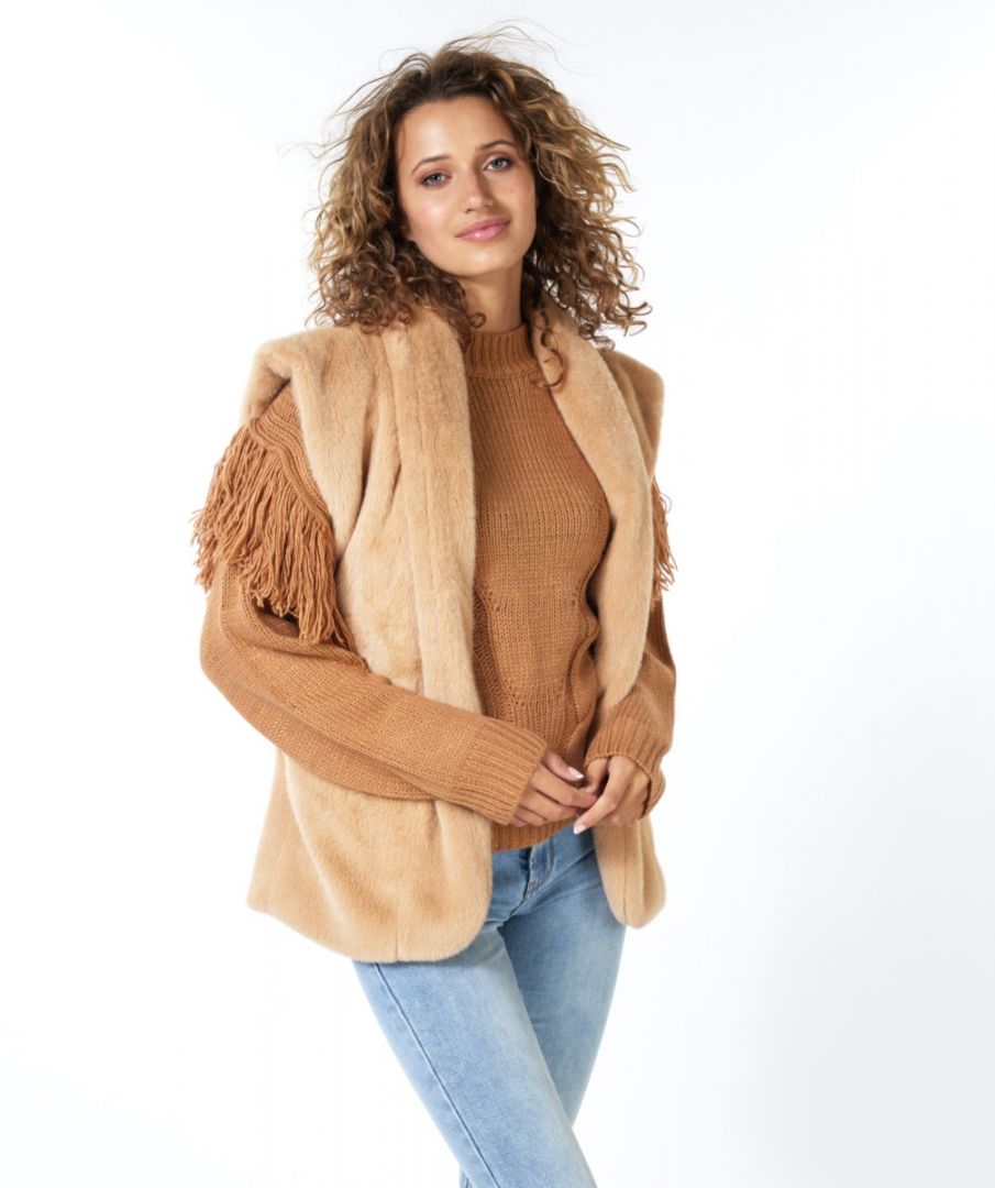 Gilet fake fur
