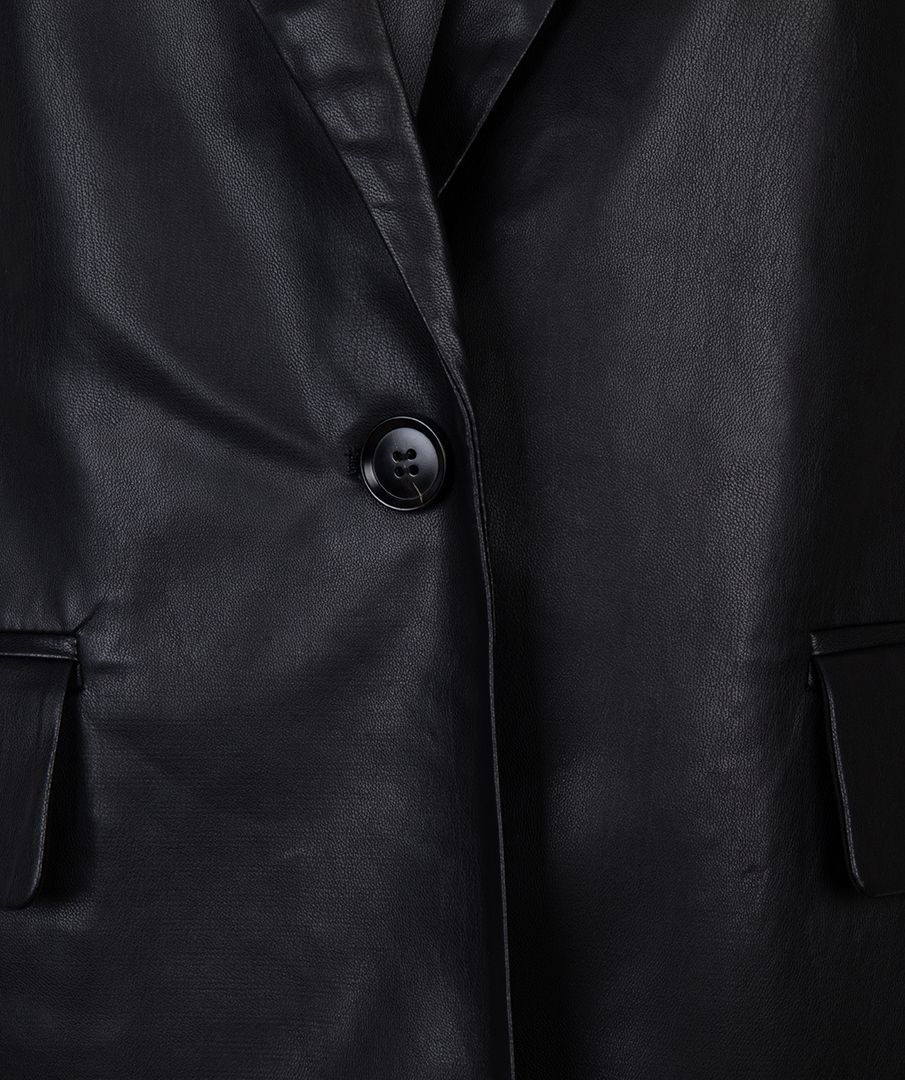 Gilet leather jacket discount