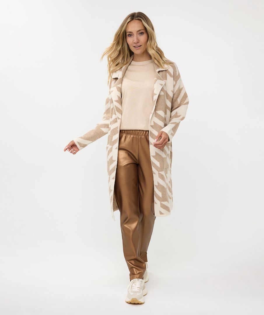 Cardigan jacquard