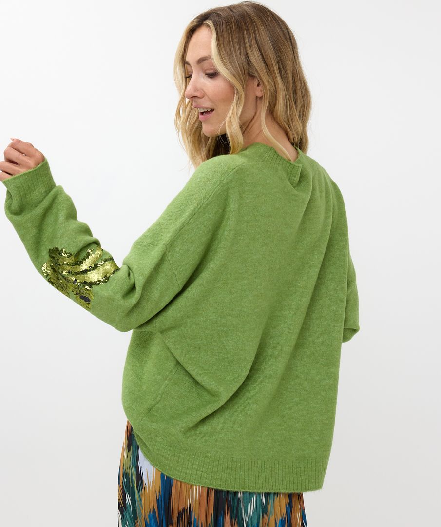 Sweater sequins