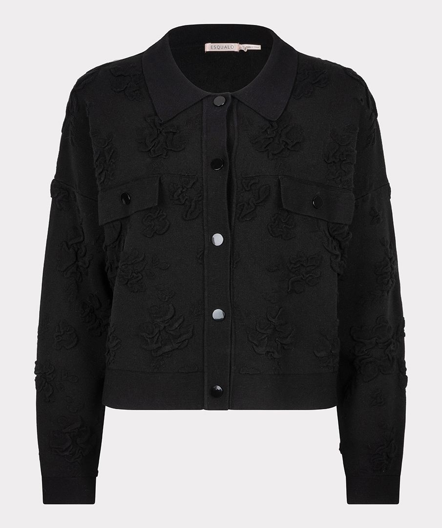 Cardigan 3D flowers