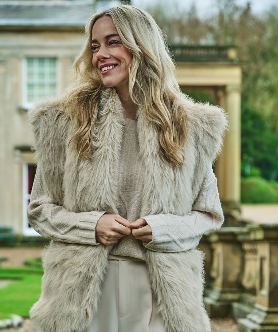 Gilet hairy