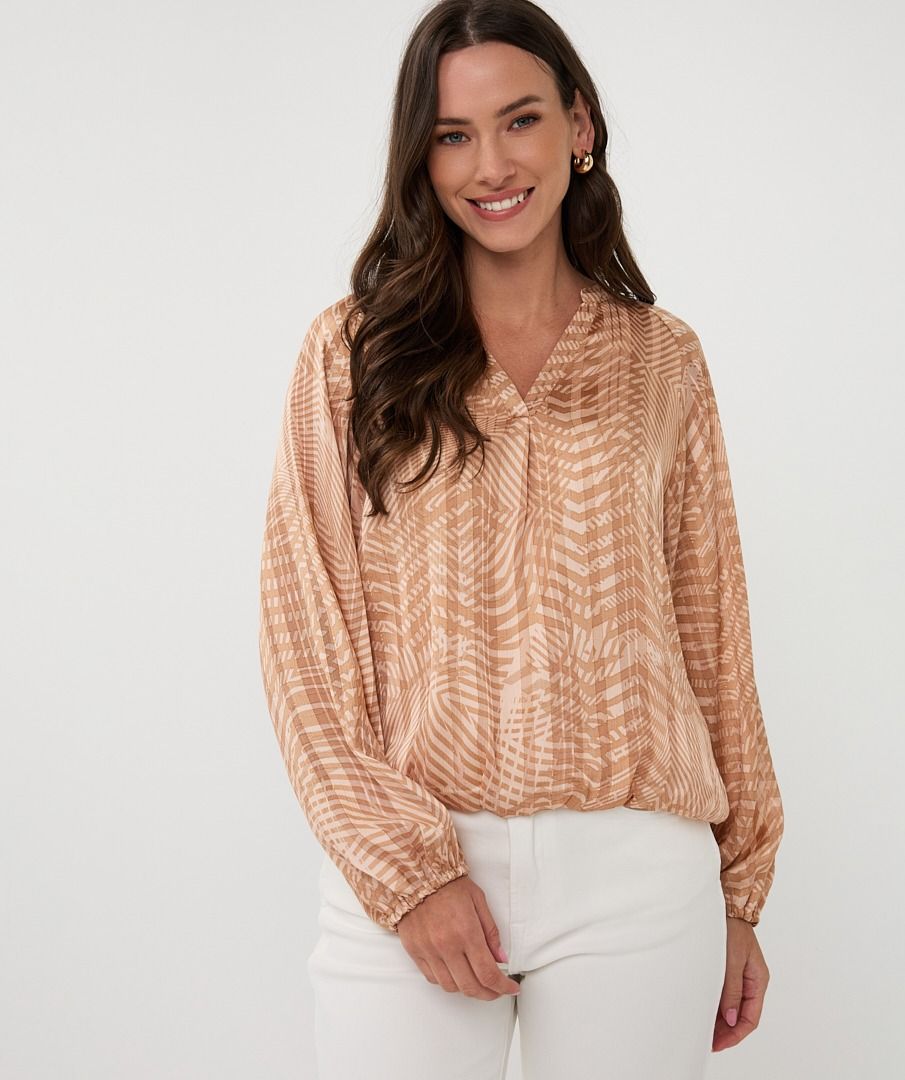 Blouse balloon slve Peaceful