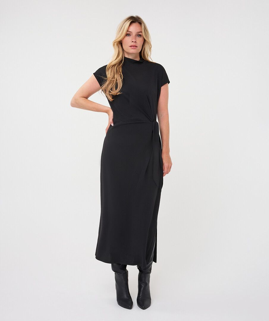 Dress long waist detail
