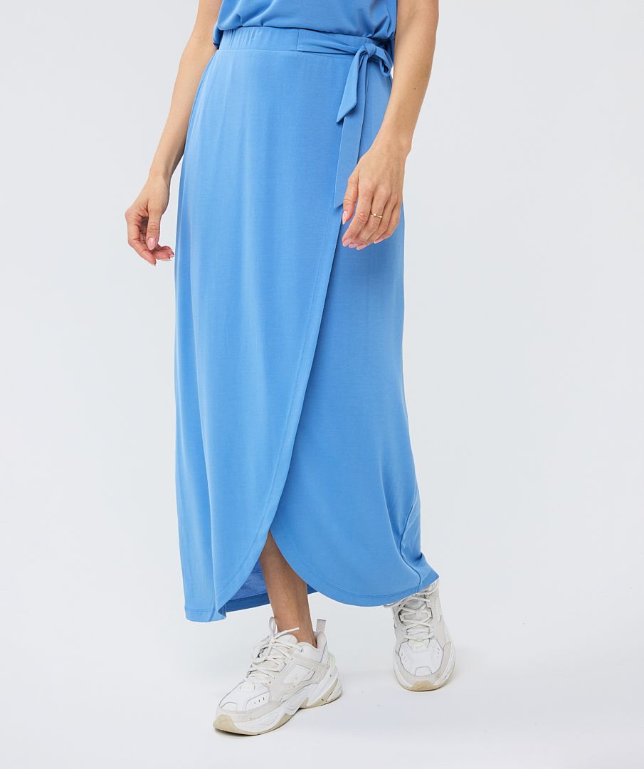 Grecian wrap maxi skirt outlet
