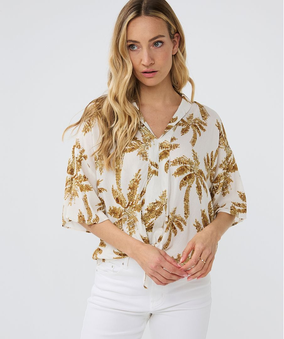 Blouse Paradise Palm