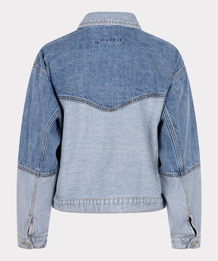 EsQualo Jacket contrast denim EsQualo Jacket contrast denim