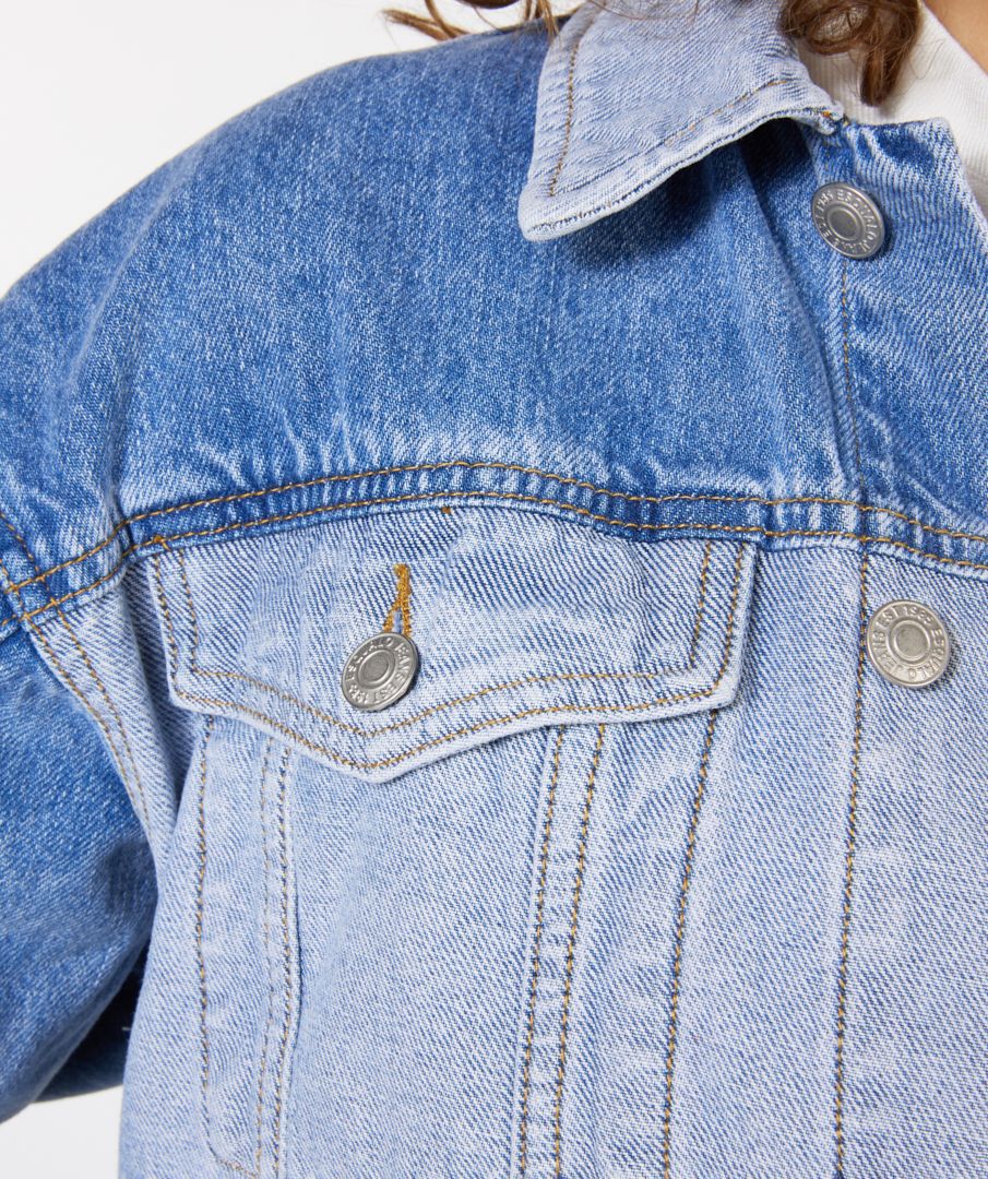 EsQualo Jacket contrast denim EsQualo Jacket contrast denim