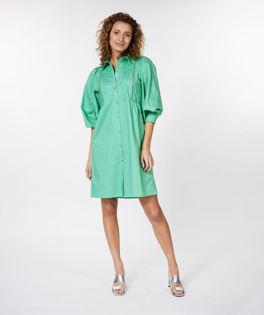 Poplin jurk outlet