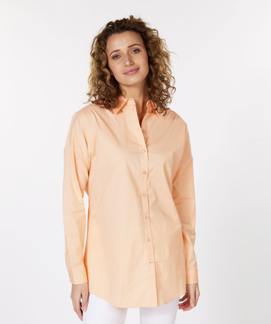 Blouse oversized solid