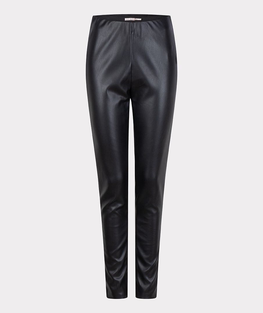 Tregging elastic waist PU