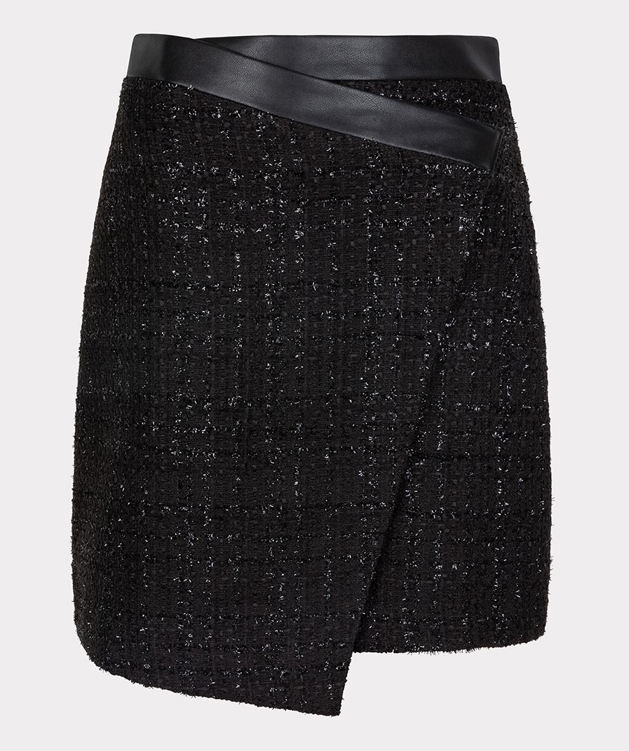 Black tweed skirt shop