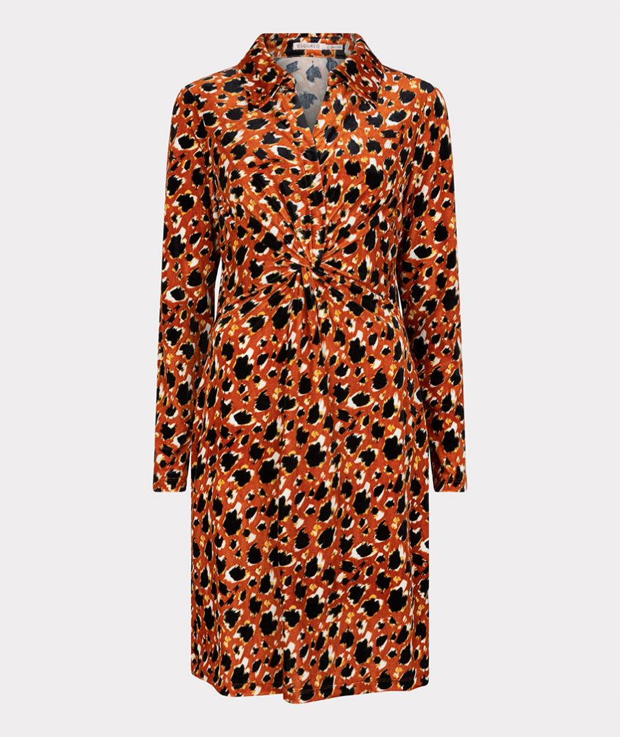 Dress Leopard Skins velours