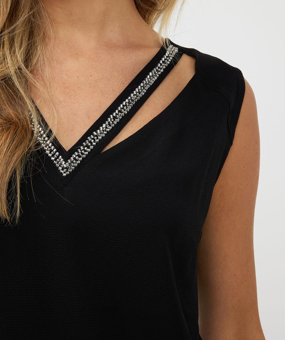 Fancy beaded tops on sale