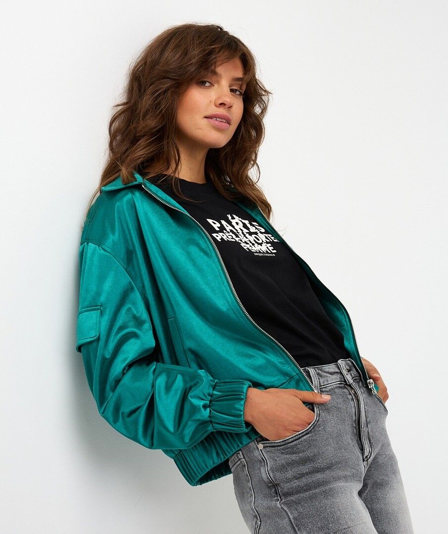 Jacket metallic