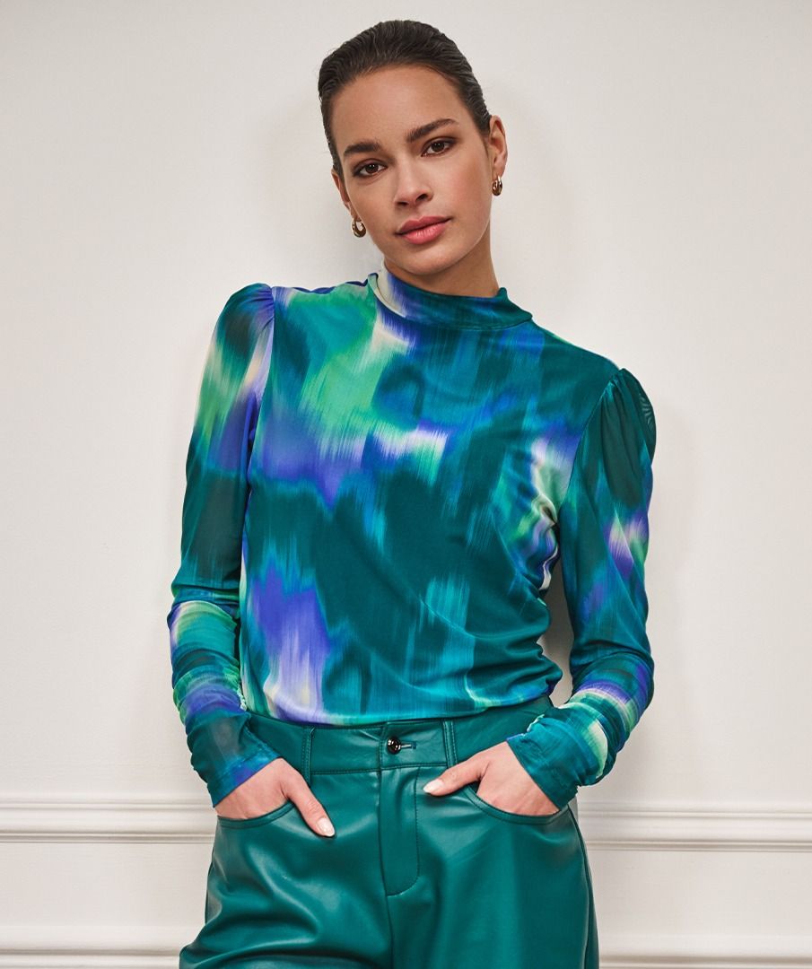 Top mesh Faded Vibrance